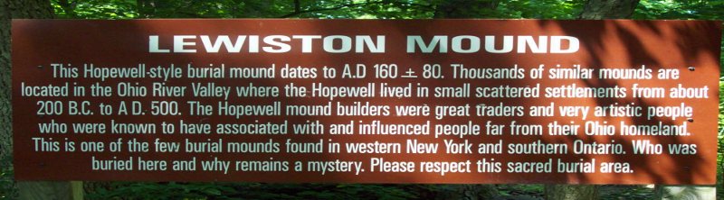 Lewiston Mound, New York